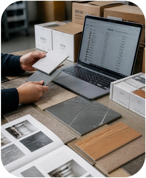 Поиск надежных поставщиков отделочных материалов в Китае